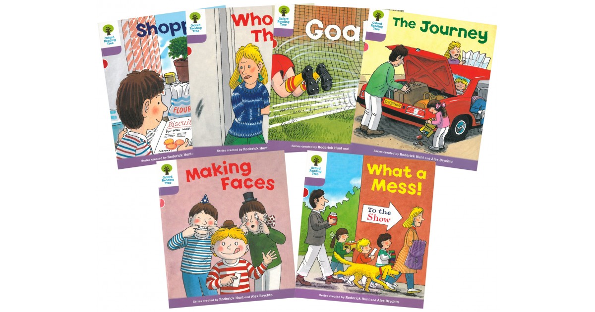 Oxford Reading Tree Stage 1+ More Patterned Stories A (6 titles)