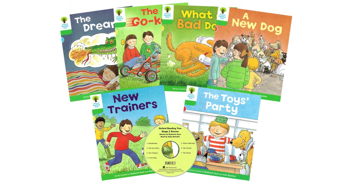 Oxford Reading Tree Stage 2 Stories (6 titles+CD)