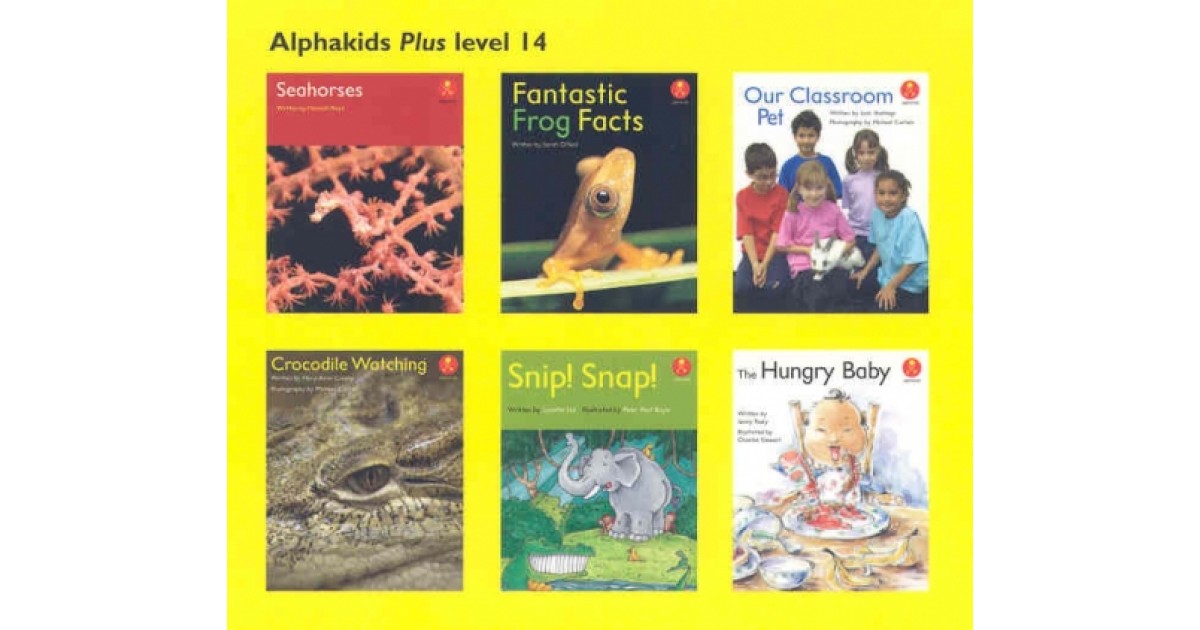 Alphakids Level 14 (6 titles+CD)
