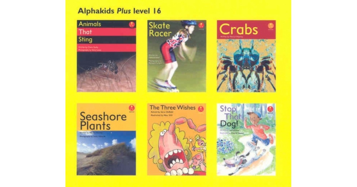 Alphakids Level 16 (6 titles+CD)