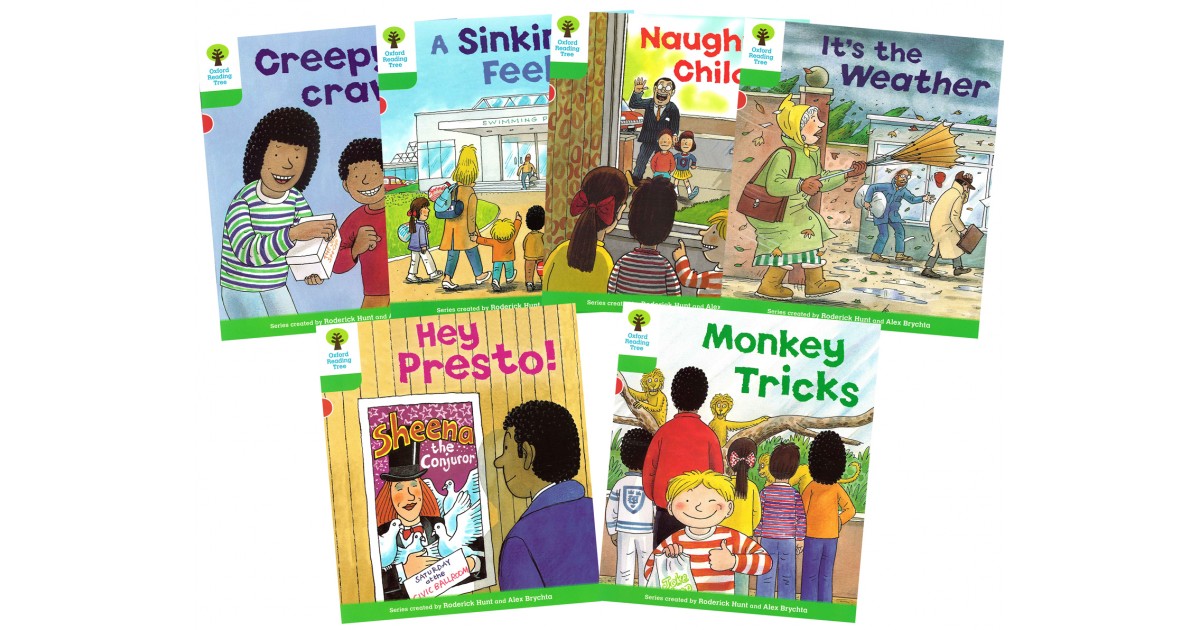 Oxford Reading Tree Stage 2 Patterned Stories (6 titles)