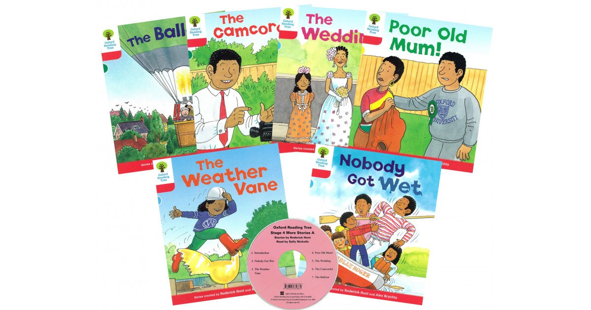 Oxford Reading Tree Stage 4 More Stories A (6 titles+CD)