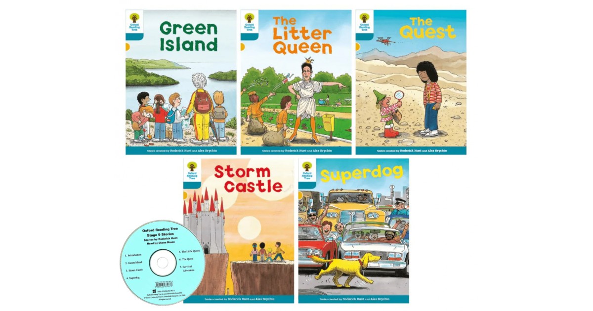 Oxford Reading Tree Stage 9 Stories (5 titles+CD)