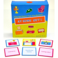 Thematic Vocabulary Building Game - At Home (Set 1)