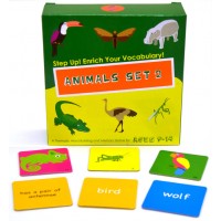 Thematic Vocabulary Building Game - Animals (Set 2)
