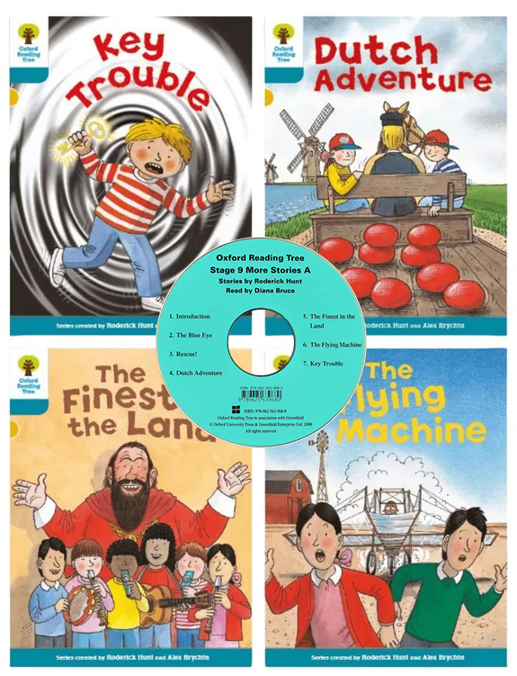 Oxford Reading Tree Stage 9 More Stories A (4 titles+CD)
